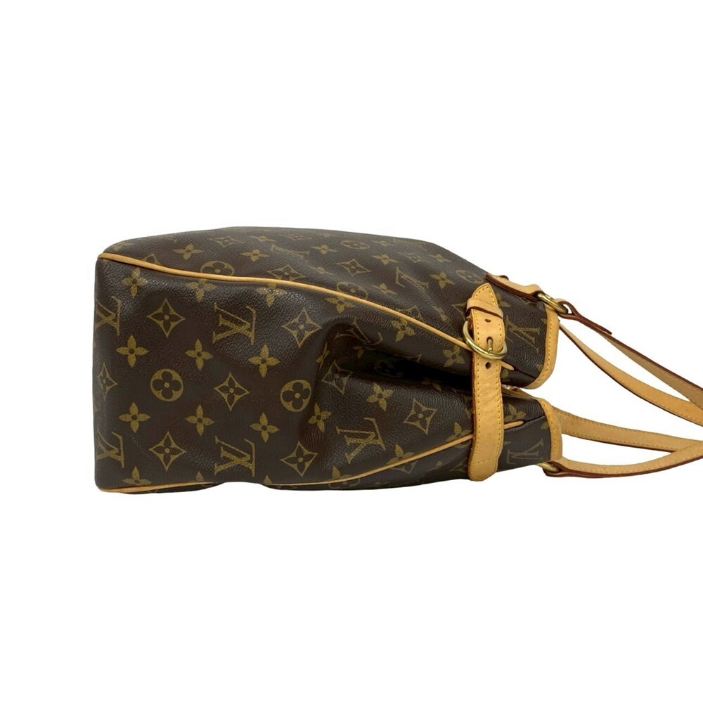 LOUIS VUITTON Brown Monogram Leather Shoulder Bag - Picture 6 of 10